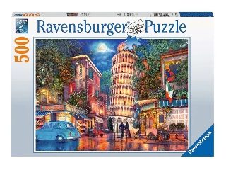 Ravensburger Puzzle 500 db - Esték Pisában