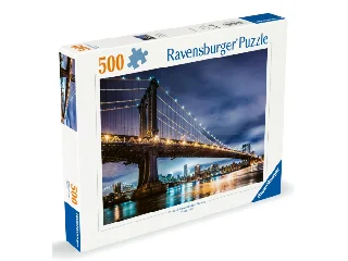 Ravensburger: +Puzzle 500 db - New York, ahol senki nem alszik