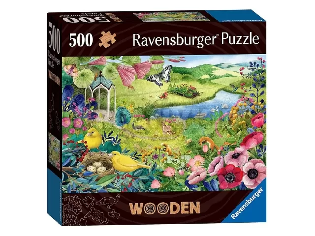 Ravensburger Puzzle 500 db - Vadregényes kert
