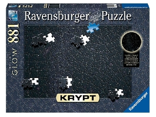 Ravensburger Puzzle 881 db - Krypt Universe Glow