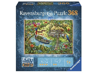 Ravensburger: Puzzle Exit Kids 368 db - Dzsungelexpedíció