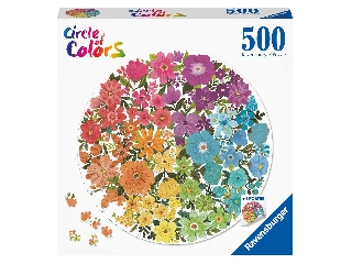 Ravensburger Puzzle kör 500db - Virágok