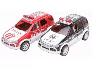 Rendőr /mentőautó +hang és fény