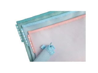 Rendszerező tasak, cipzáras, hálós, A4, EXACOMPTA