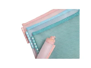 Rendszerező tasak, cipzáras, hálós, A5, EXACOMPTA