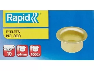 Ringli, fémgyűrű, 4 mm, RAPID