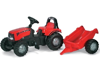 Rolly Toys Case traktor + utánfutó
