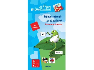 RÓMAI SZÁMOK, ARAB SZÁMOK - ÖSSZEADÁS, KIVONÁS  MINILÜK  2-4. OSZTÁLY LDI 808