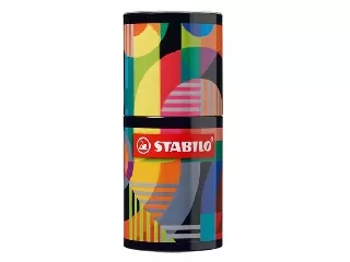 Rostirón készlet, hengeres fém doboz, 1 mm, STABILO 