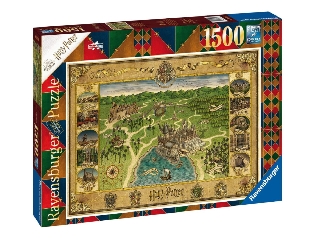Roxfort térkép puzzle 1500 db-os