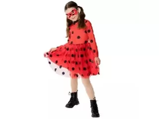 Rubies: Miraculous tüllszoknyás Katicabogár jelmez 9-10 éveseknek - 129-140 cm