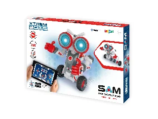 Sam - építhető robot (130 db), telefonról irányítható