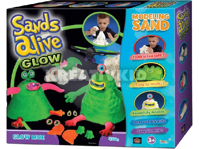 Sands Alive Glow - Világító szörnyecskék