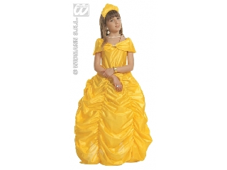 Sárga hercegnő jelmez 140-as méret