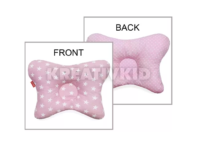 Scamp laposfejûség elleni párna Rosa Stars Dots BLP006