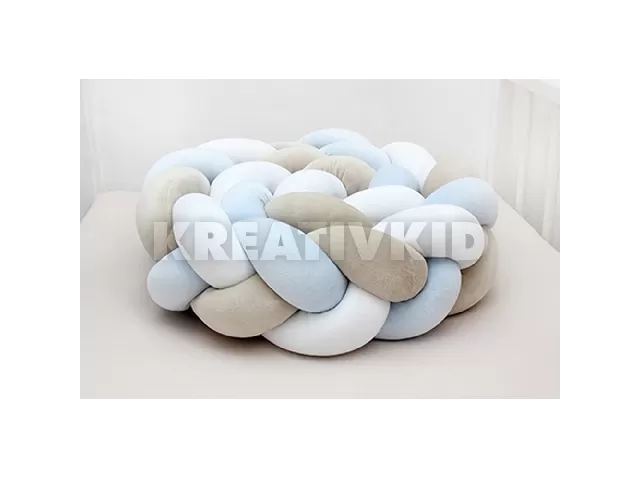 Scamp rácsvédõ fonott 180cm Fehér-Bézs-Babakék RFT002 180CM