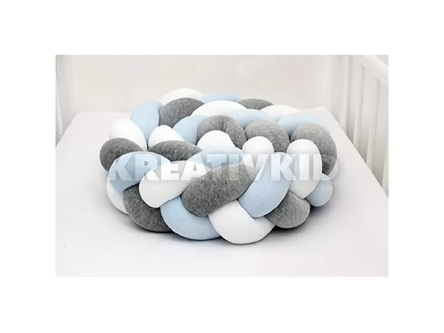 Scamp rácsvédõ fonott 210cm Fehér-Szürke-Babakék RFT006 210CM