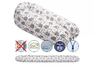 Scamp szoptatós párna univerzális pamut Hedgehog Grey SZPE174