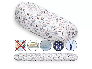 Scamp szoptatós párna univerzális pamut Pink Spring SZPE251