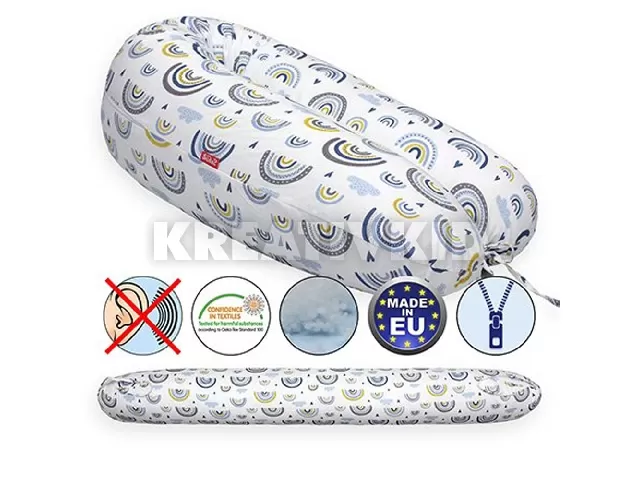 Scamp szoptatós párna univerzális pamut Rainbow SZPE255