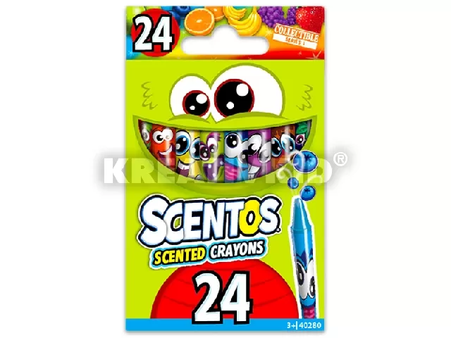 Scentos - Illatos zsírkréta (24 db)