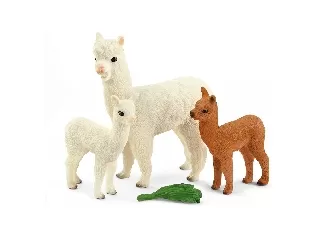 Schleich Alpaka család