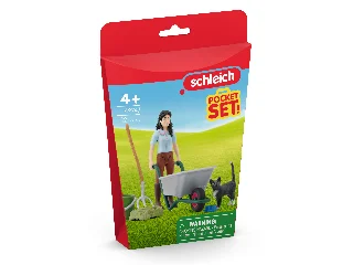 Schleich Horse Club Almozó És Ápoló Szett