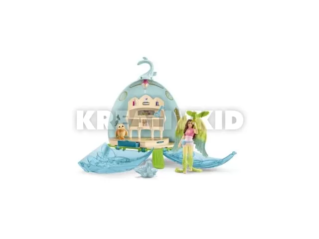 Schleich Misztikus könyvtár virágház