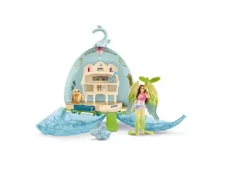 Schleich Misztikus könyvtár virágház