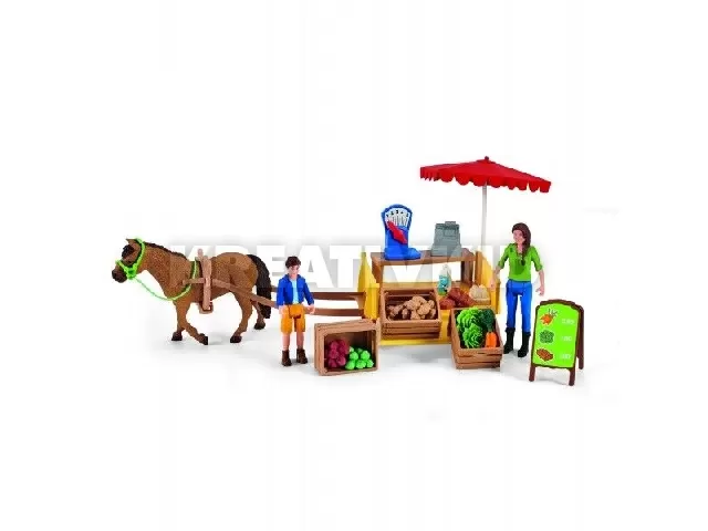 Schleich Mobil piaci stand