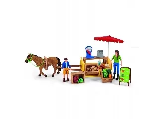 Schleich Mobil piaci stand
