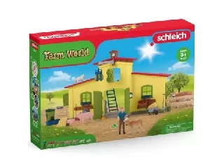 Schleich Nagy farm állatokkal