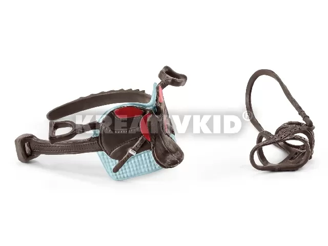 Schleich Nyereg és kantárszerszám Horse Club Hannah és Cayenne