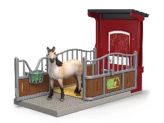 Schleich Ponybox Musztáng Kancával