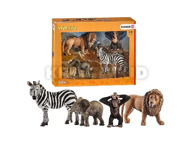 Schleich Wild life induló készlet 4 db-os figura szett