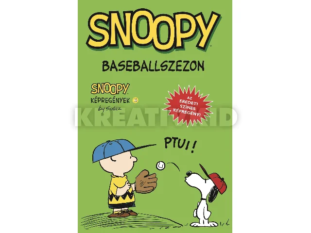 SCHULZ, CHARLES M.: SNOOPY KÉPREGÉNYEK 18. - BASEBALLSZEZON