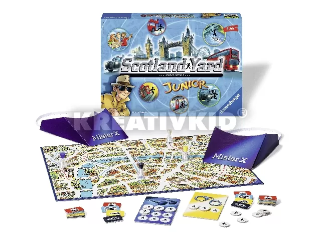 Scotland Yard Junior társasjáték