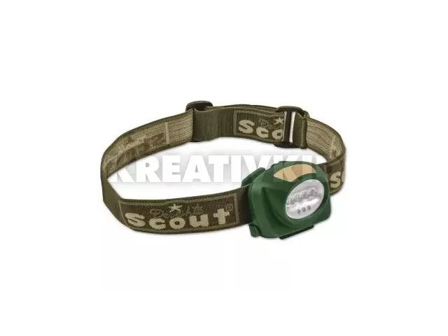 Scout: Fejlámpa LED fénnyel