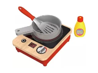 Serpenyős játékszett fény- és hanghatásokkal, 6 db-os