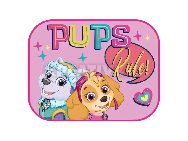 Seven Polska árnyékoló 2 db-os 44x35cm Mancs õrjárat lányos