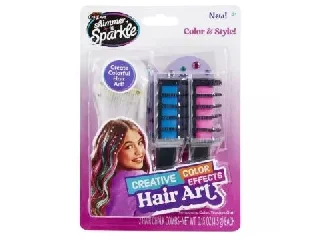 Shimmer’n Sparkle: hajdekoráló készlet krétával