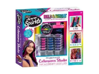 Shimmer’n Sparkle: Színes Póthaj Készítő Szett