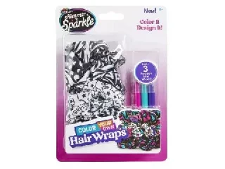 Shimmer’n Sparkle: színezhető hajgumi készlet