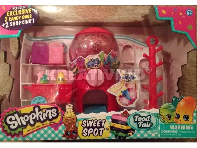 Shopkins S4 nagy szet- édesség bolt