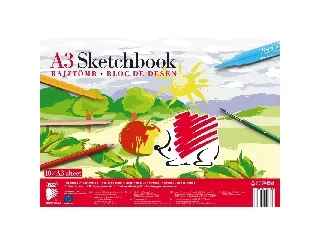 Skiccfüzet a/3 Ico süni