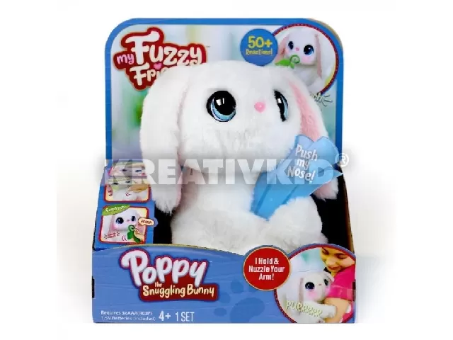My Fuzzy Friend Interaktív mozgó plüss nyuszi