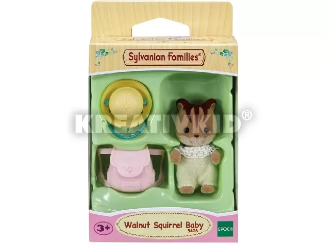 Sylvanian Families: Erdei mókus bébi