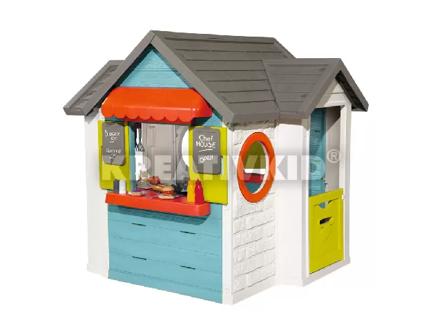 Smoby: Chef house - büfé felszereléssel