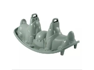 Smoby Life: Kutya formájú libikóka - zöld