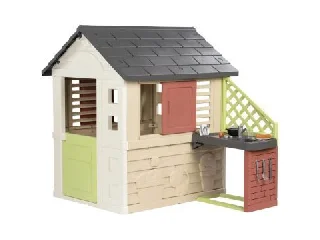 Smoby Life: Nature játszóház konyhával és kiegészítőkkel